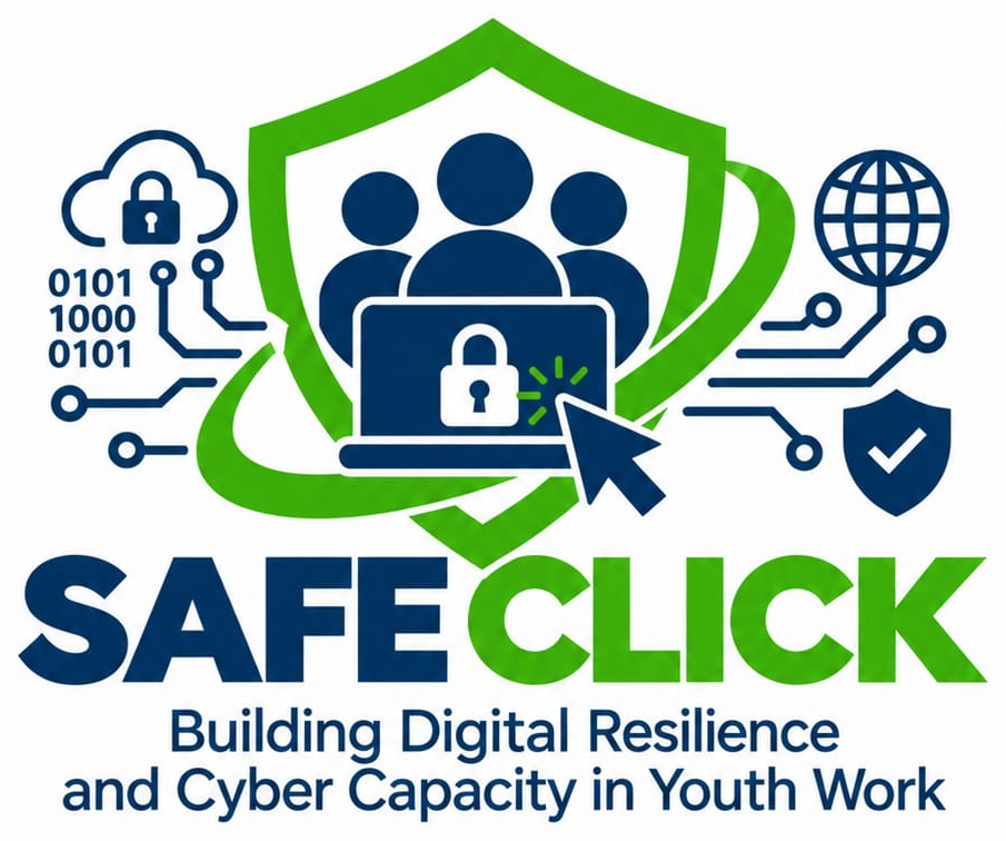 SAFE CLICK – Building Digital Resilience and Cyber Capacity in Youth Work logo